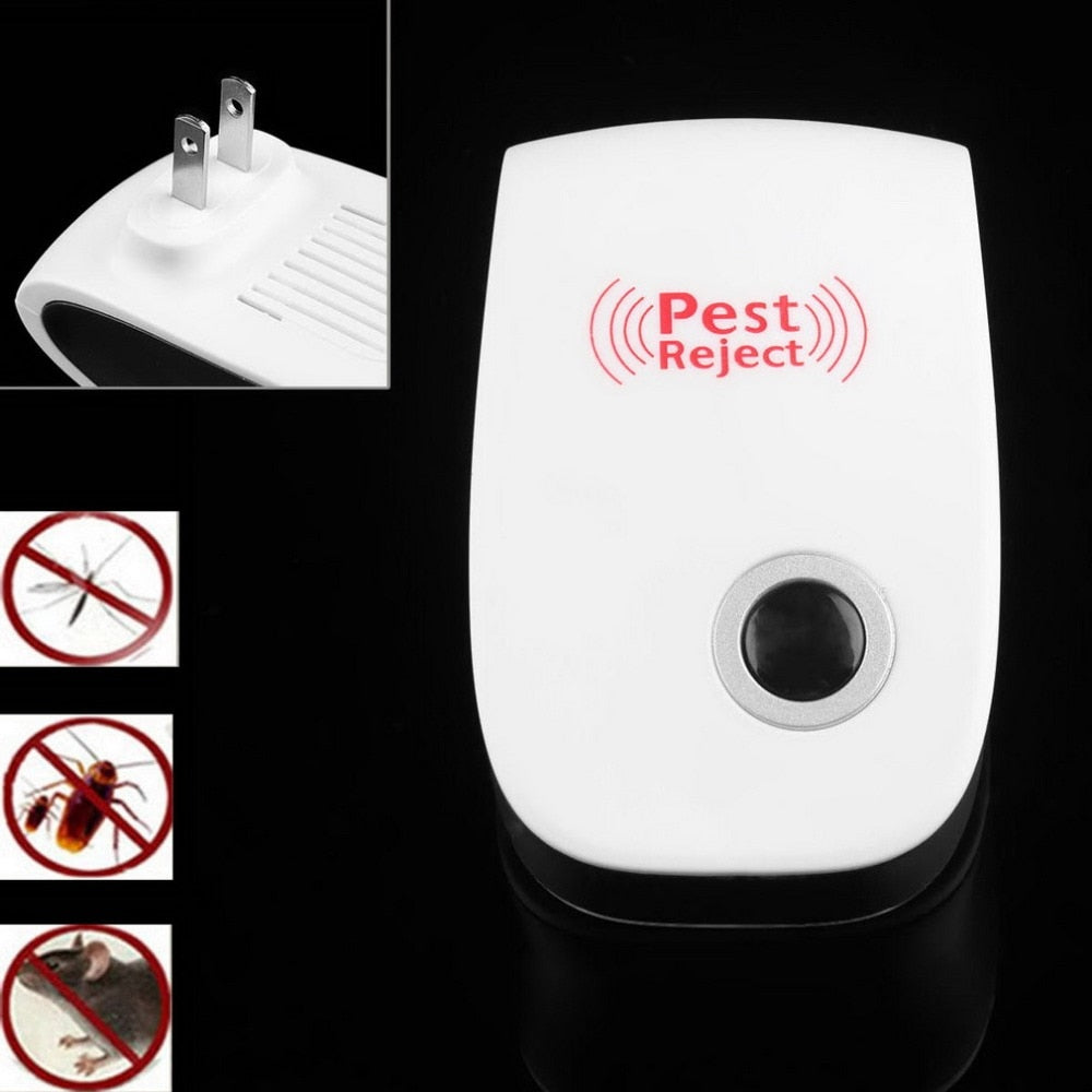 Elektronisches Ultraschall Gesundes Wiederaufladbares Anti-Mücken-Insekten-Schädlings-Ablehnendes Maus-Repellent Praktisches Zuhause EUUS-Stecker - nargis
